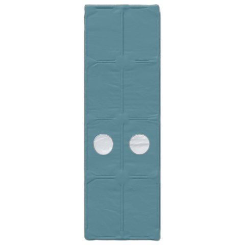 VidaXL Tunel do łóżka 2 pcs Jasnoniebieski 211 x 67.5 x 2 cm Poliester