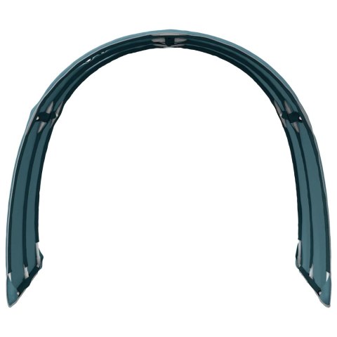 VidaXL Tunel do łóżka 2 pcs Jasnoniebieski 211 x 67.5 x 2 cm Poliester