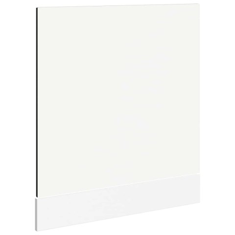 VidaXL Front do zmywarki LUCCA Czarny dąb 60 x 1,5 x 57 cm