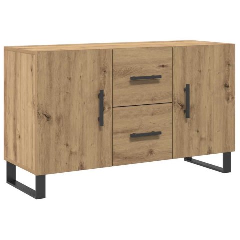VidaXL Komoda, dąb artisan, 100x36x60 cm, materiał drewnopochodny