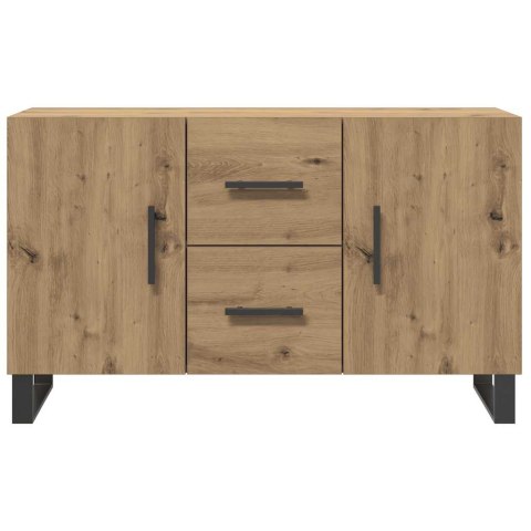 VidaXL Komoda, dąb artisan, 100x36x60 cm, materiał drewnopochodny