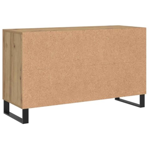 VidaXL Komoda, dąb artisan, 100x36x60 cm, materiał drewnopochodny