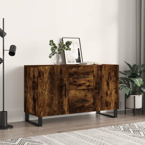 VidaXL Komoda, przydymiony dąb, 100x36x60 cm, materiał drewnopochodny