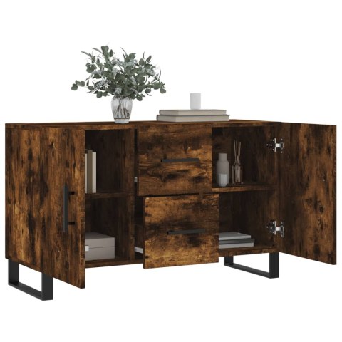 VidaXL Komoda, przydymiony dąb, 100x36x60 cm, materiał drewnopochodny