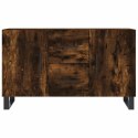 VidaXL Komoda, przydymiony dąb, 100x36x60 cm, materiał drewnopochodny