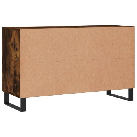 VidaXL Komoda, przydymiony dąb, 100x36x60 cm, materiał drewnopochodny