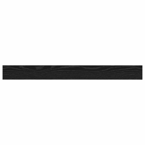 VidaXL Półka na książki 4 pcs Czarny 100 x 10 x 1,5 cm