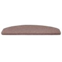 VidaXL Samoprzylepne maty na schody 15 pcs Beżowy 80 x 24,5 x 3,5 cm