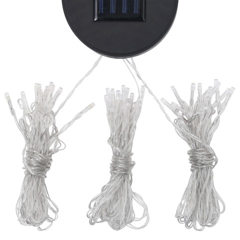 VidaXL Altana ze sznurem lampek LED, 3x4 m, antracytowa tkanina