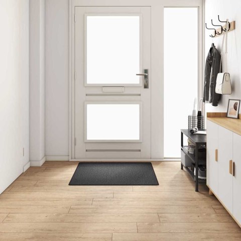 VidaXL Chodnik dywanowy Ciemnoszary 100 x 100 cm 100% polipropylen