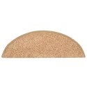 VidaXL Maty na schody 15 szt. 56x17x3 cm, złote, półokrągłe