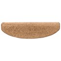 VidaXL Samoprzylepne maty na schody 15 pcs Beżowy 80 x 24,5 x 3,5 cm