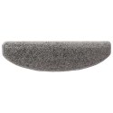 VidaXL Samoprzylepne maty na schody 15 pcs Szary 80 x 24,5 x 3,5 cm