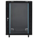 VidaXL Szafa sieciowa 15U z nóżkami obrotowymi 19" IP20 60x45x86 cm