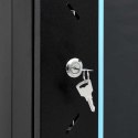 VidaXL Szafa sieciowa 15U z nóżkami obrotowymi 19" IP20 60x45x86 cm