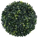 VidaXL Sztuczne kule bukszpanowe z diodami LED 2 szt. Zielone 45 cm