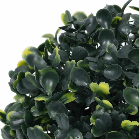 VidaXL Sztuczne kule bukszpanowe z diodami LED 2 szt. Zielone 45 cm