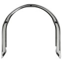 VidaXL Tunel do łóżka 2 pcs Biały 211 x 52,5 x 2 cm Poliester