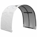 VidaXL Tunel do łóżka 2 pcs Biały 211 x 67.5 x 2 cm Poliester