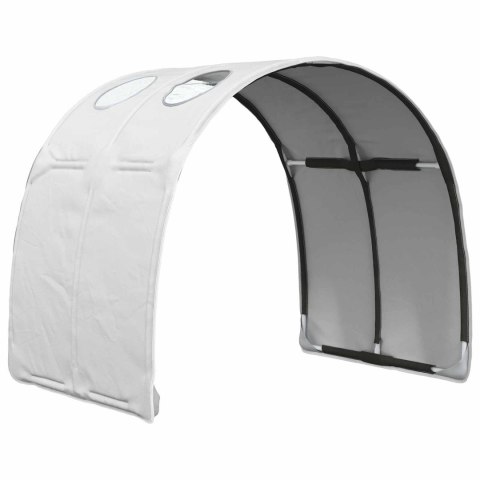 VidaXL Tunel do łóżka 2 pcs Biały 211 x 67.5 x 2 cm Poliester