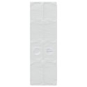 VidaXL Tunel do łóżka 2 pcs Biały 211 x 67.5 x 2 cm Poliester