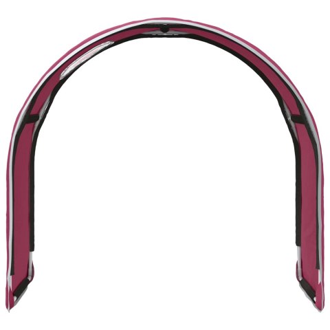 VidaXL Tunel do łóżka 2 pcs czerwony 211 x 52,5 x 2 cm Poliester