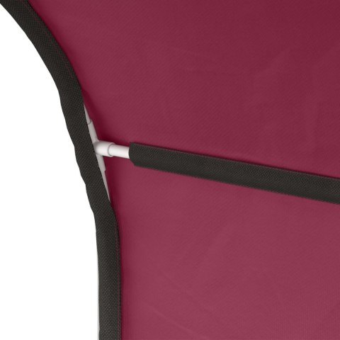 VidaXL Tunel do łóżka 2 pcs czerwony 211 x 52,5 x 2 cm Poliester