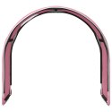VidaXL Tunel do łóżka 2 pcs różowy 211 x 52,5 x 2 cm Poliester
