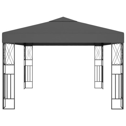 VidaXL Altana 3x4 m, antracytowa, tkanina