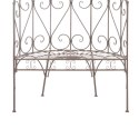 VidaXL Ławka ogrodowa, 95 cm, żelazo, antyczny brąz