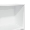 VidaXL Regał na książki, biały, 80x30x152 cm, materiał drewnopochodny