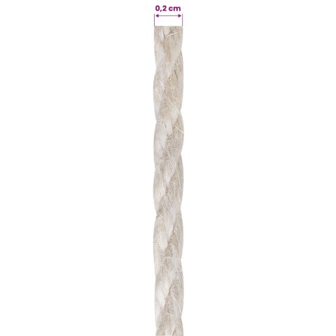 LINA JUTOWA 2 PCS 2 BIAŁY 100% JUTA TOSSA