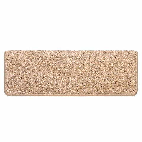 VidaXL Maty na schody 30 szt. 65x21x4 cm, złota, prostokątna krawędź