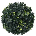 VidaXL Sztuczne kule bukszpanowe z diodami LED 2 szt. Zielone 22 cm