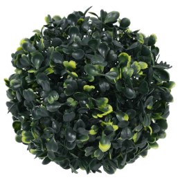 VidaXL Sztuczne kule bukszpanowe z diodami LED 2 szt. Zielone 22 cm