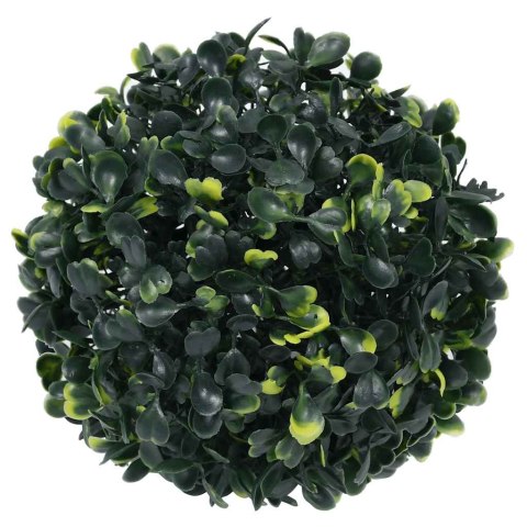 VidaXL Sztuczne kule bukszpanowe z diodami LED 2 szt. Zielone 22 cm