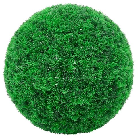 VidaXL Sztuczne kule bukszpanowe z diodami LED 2 szt. Zielone 45 cm