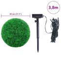 VidaXL Sztuczne kule bukszpanowe z diodami LED 2 szt. Zielone 45 cm