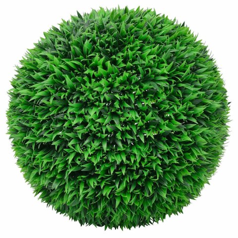 VidaXL Sztuczne kule bukszpanowe z diodami LED 2 szt. Zielone 55 cm