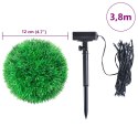 VidaXL Sztuczne kule bukszpanowe z diodami LED 4 szt. Zielone 12 cm