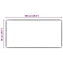 VidaXL Chodnik dywanowy Szary 50 x 100 cm 100% Poliester Tuft
