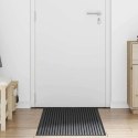 VidaXL Dywanik wejściowy Czarny 60 x 180 cm polipropylen