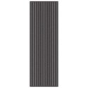 VidaXL Dywanik wejściowy Czarny 60 x 180 cm polipropylen