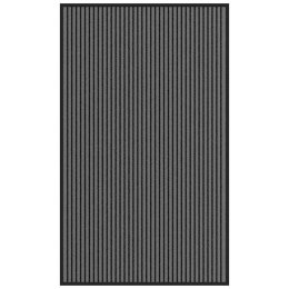 VidaXL Wycieraczka Paski Czarno-Szare 90x150 cm
