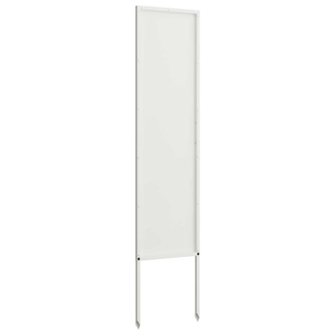 EKRAN ZAPEWNIAJĄCY PRYWATNOŚĆ W OGRODZIE BIAŁY 32X1,7X140CM