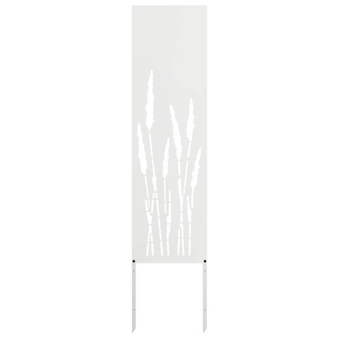 EKRAN ZAPEWNIAJĄCY PRYWATNOŚĆ W OGRODZIE BIAŁY 32X1,7X140CM