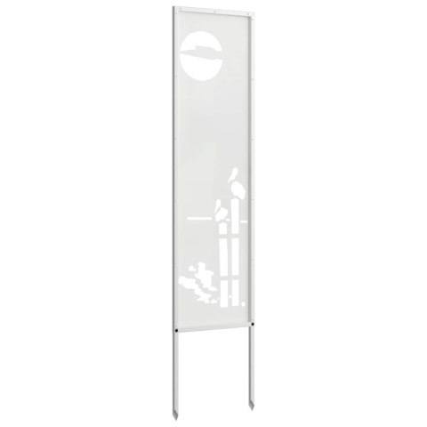 EKRAN ZAPEWNIAJĄCY PRYWATNOŚĆ W OGRODZIE BIAŁY 32X1,7X140CM
