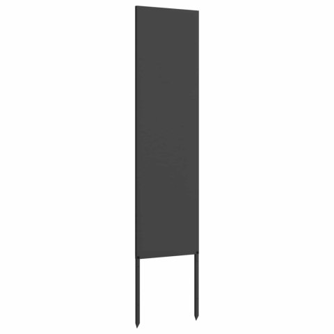 EKRAN ZAPEWNIAJĄCY PRYWATNOŚĆ W OGRODZIE CZARNY 32X1,7X140CM