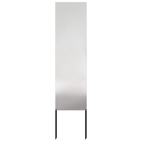 EKRAN ZAPEWNIAJĄCY PRYWATNOŚĆ W OGRODZIE SREBRNY 32X1,7X140CM