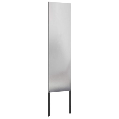 EKRAN ZAPEWNIAJĄCY PRYWATNOŚĆ W OGRODZIE SREBRNY 32X1,7X140CM